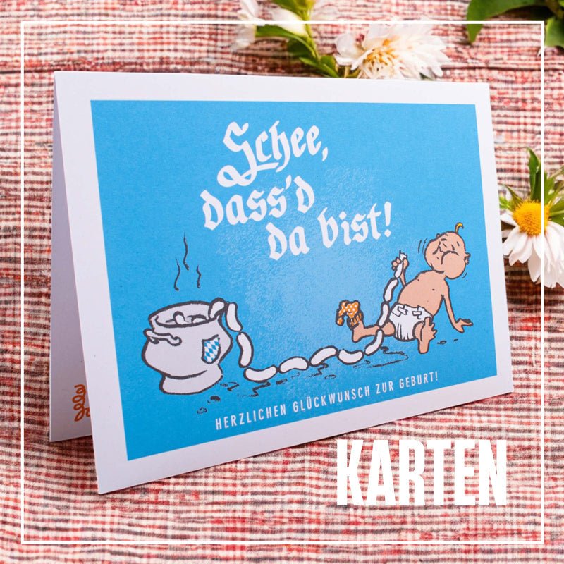 Kinder: Glückwunschkarten zur Geburt - meinherzschlag.de
