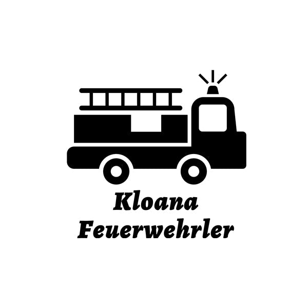 Kindermotiv: Kloana Feuerwehrler - meinherzschlag.de