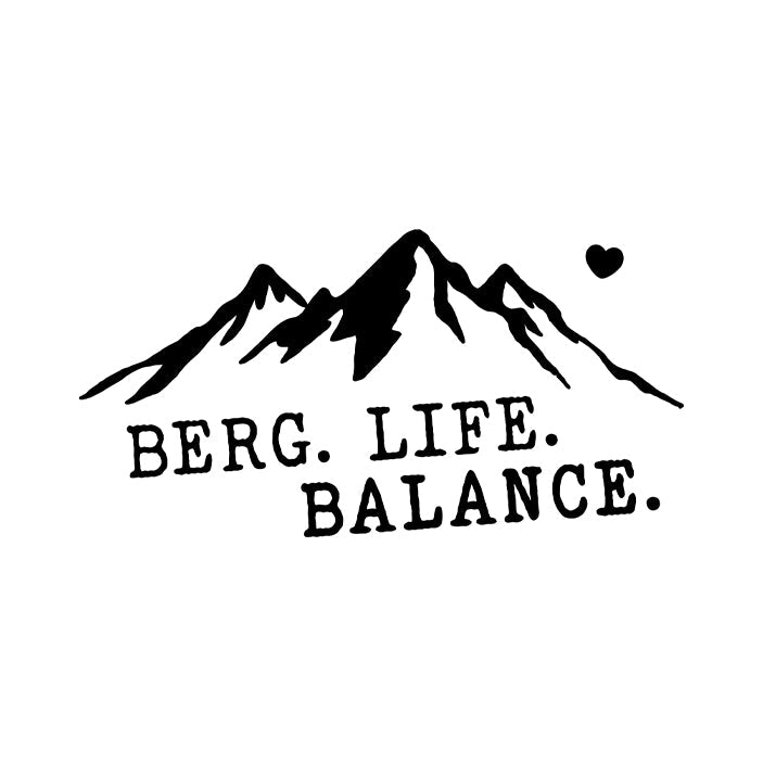 Motiv: Berg. Life. Balance. - meinherzschlag.de