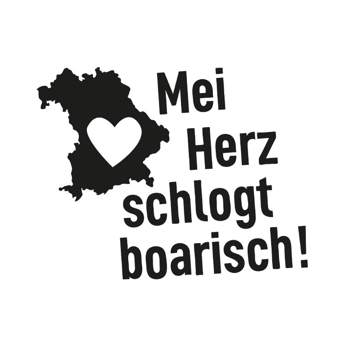 Motiv: Mei Herz schlogt boarisch - meinherzschlag.de