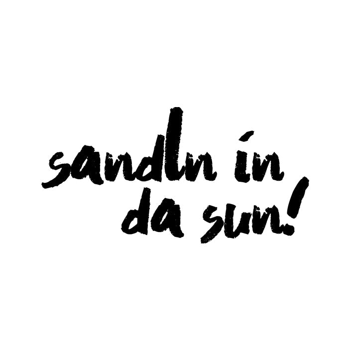 Motiv: sandln in da sun! - meinherzschlag.de