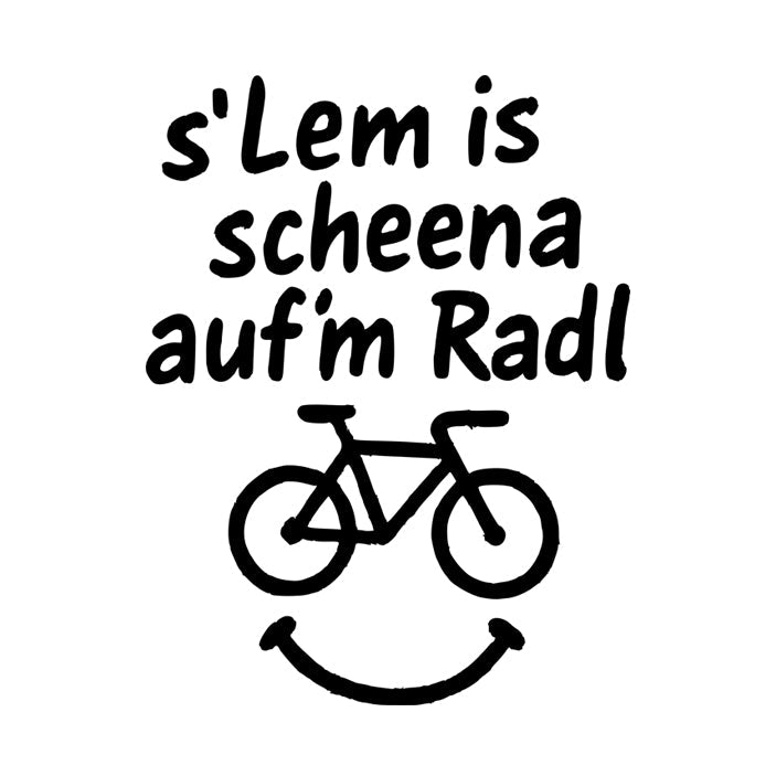 Motiv: sLem is scheena aufm Radl - meinherzschlag.de