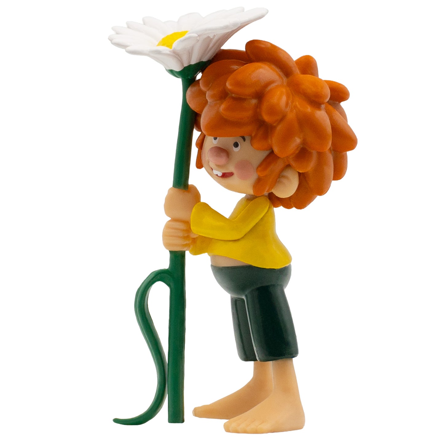 Spielfigur "Pumuckl mit Blume"