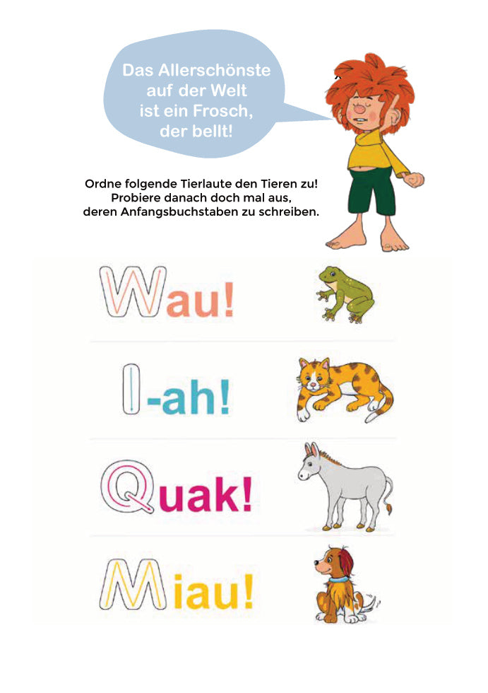 Lern-Spiel-Spaß mit Pumuckl: Buchstabenrätsel von meinherzschlag – Produktbild 4 von 4.