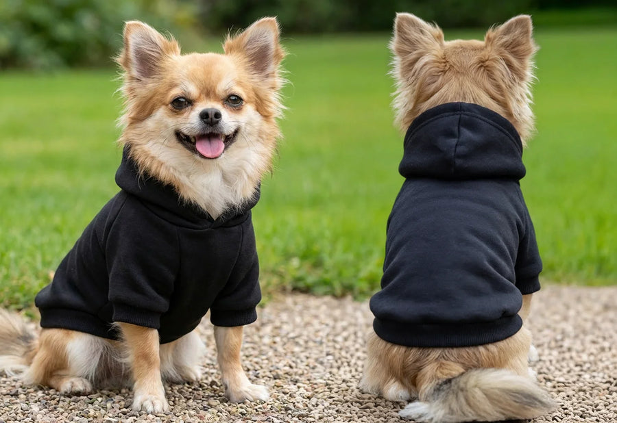 Hunde-Hoodie "Oida!"
