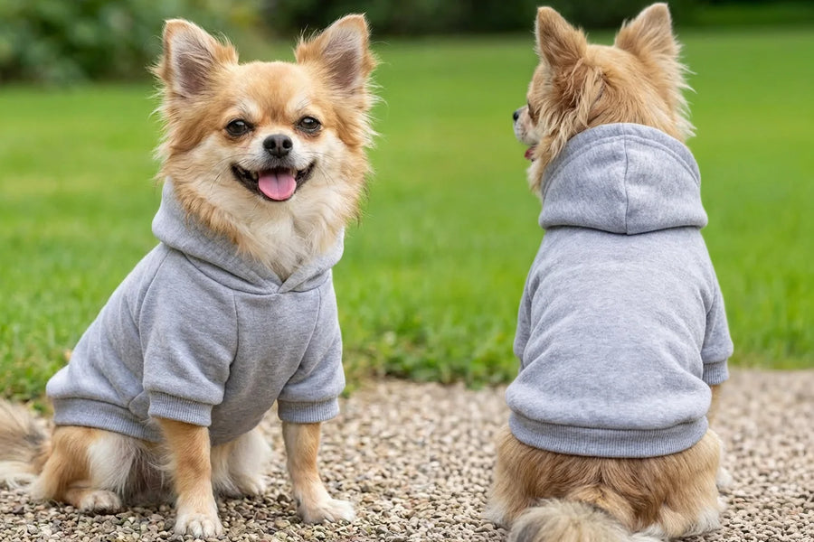 Hunde-Hoodie "Oida!"