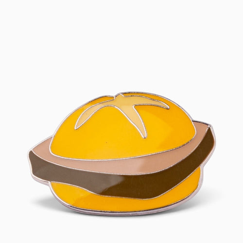 Ansteck-Emaille-Pin "Leberkas"