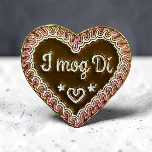 Ansteck-Pin "I mog Di"