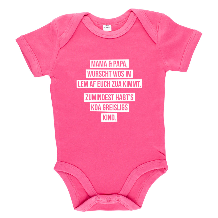 Baby Body "Koa greisligs Kind" - meinherzschlag.de