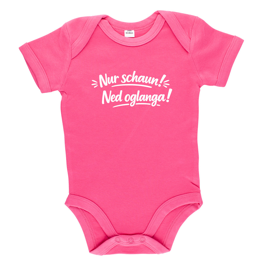 Baby Body "Nur schaun! Ned oglanga!"