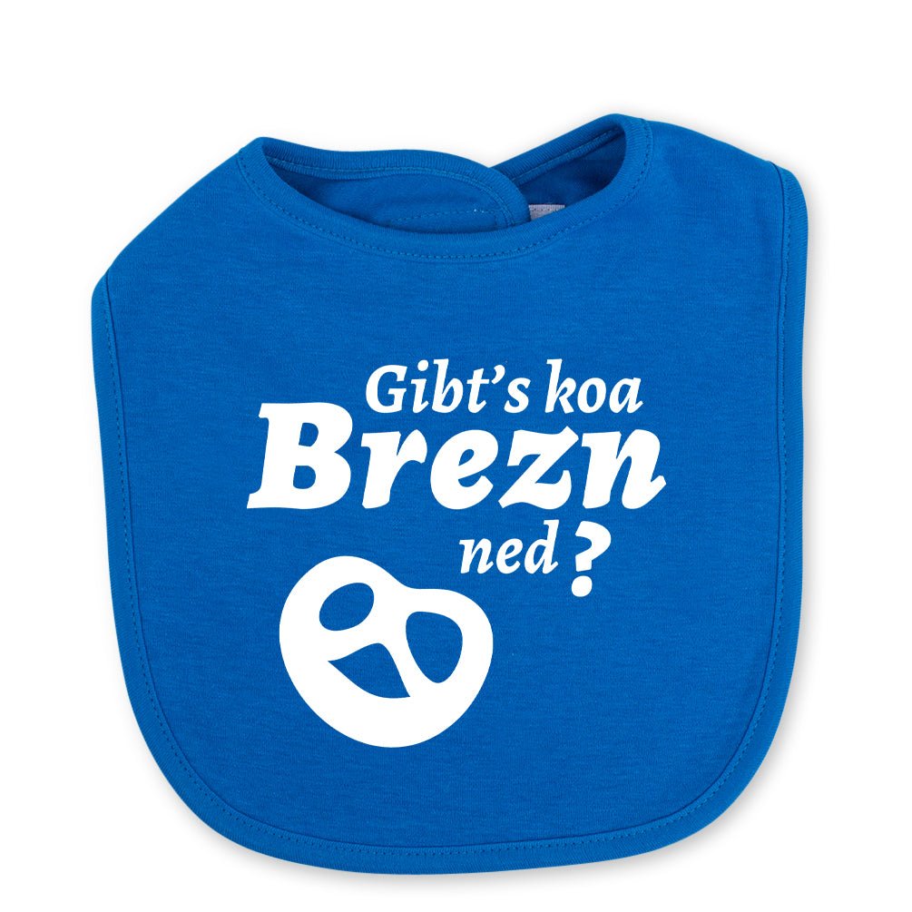 Babylätzchen "Gibt's koa Brezn ned?" - meinherzschlag.de