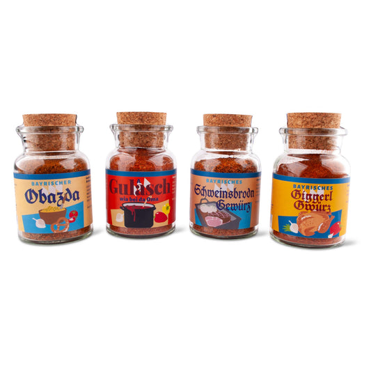Geschenkset "Bayerisches Gewürzregal" - meinherzschlag.de