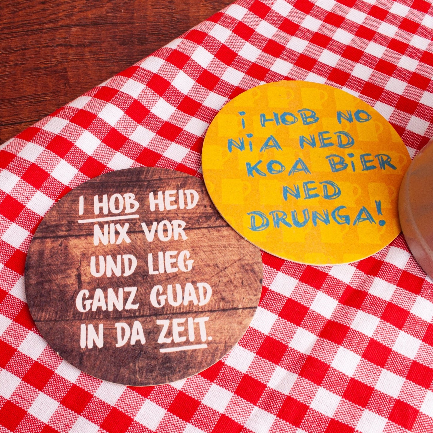 Bierfuizl "Koa Bier ned drunga!" (10 Stück) - meinherzschlag.de