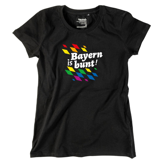 Damen - Shirt "Bayern is bunt!" - meinherzschlag.de