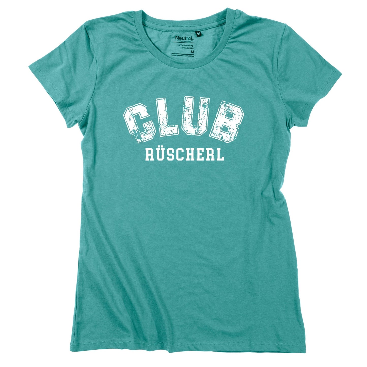 Damen - Shirt "CLUB Rüscherl" - meinherzschlag.de