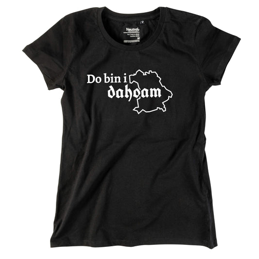 Damen - Shirt "Do bin i dahoam" - meinherzschlag.de