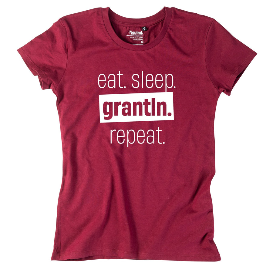 Damen - Shirt "Eat. Sleep. Grantln. Repeat." - meinherzschlag.de