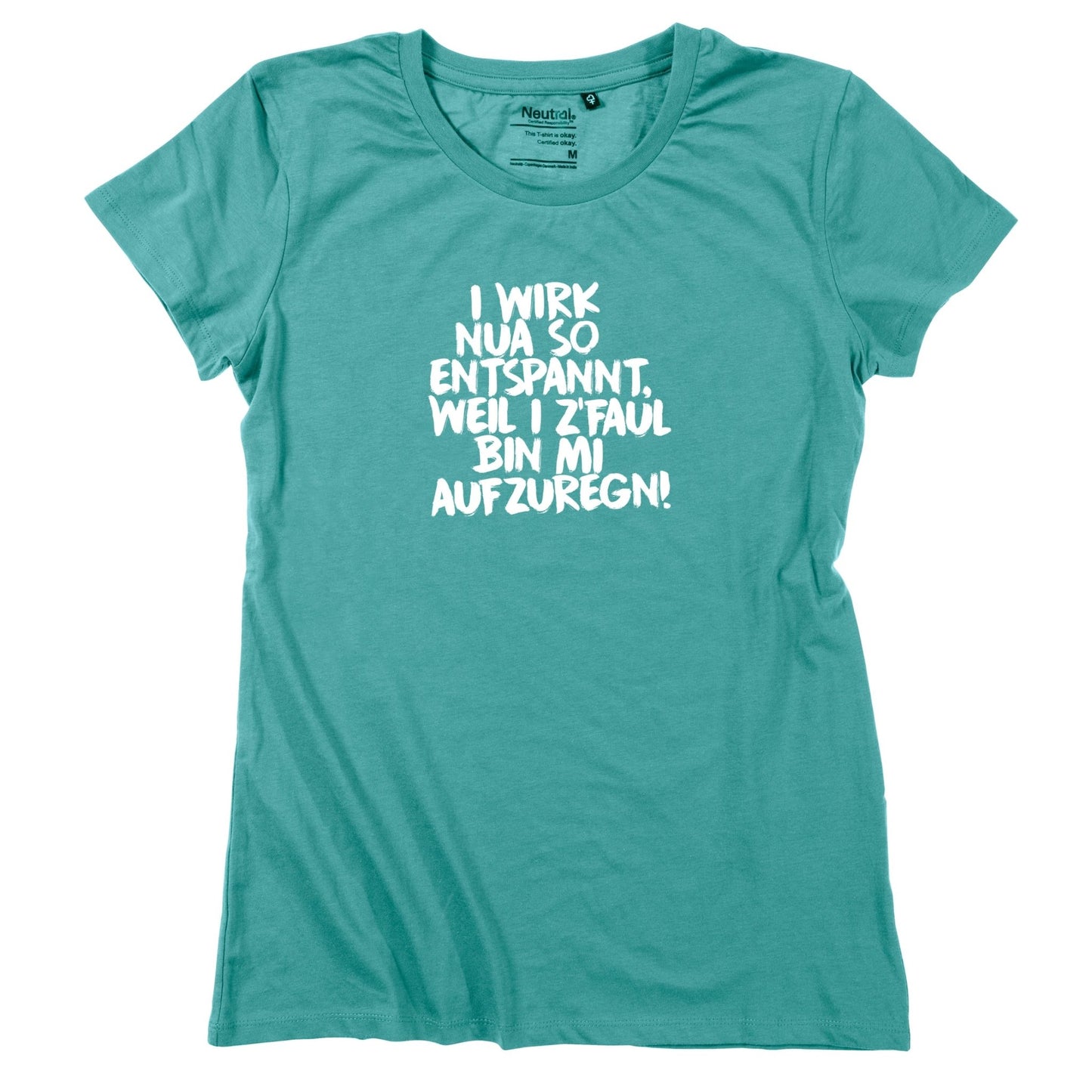 Damen - Shirt "Entspannt" - meinherzschlag.de