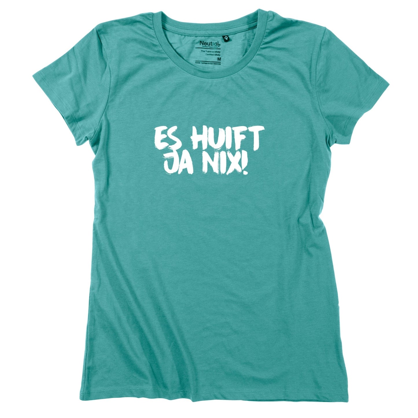 Damen - Shirt "Es huift ja nix!" - meinherzschlag.de