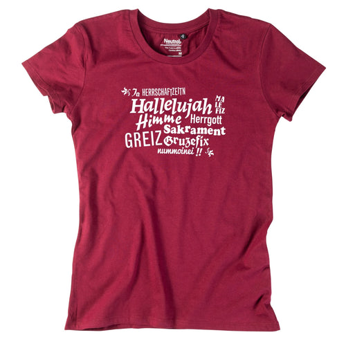 Damen - Shirt "Hallelujah" - meinherzschlag.de