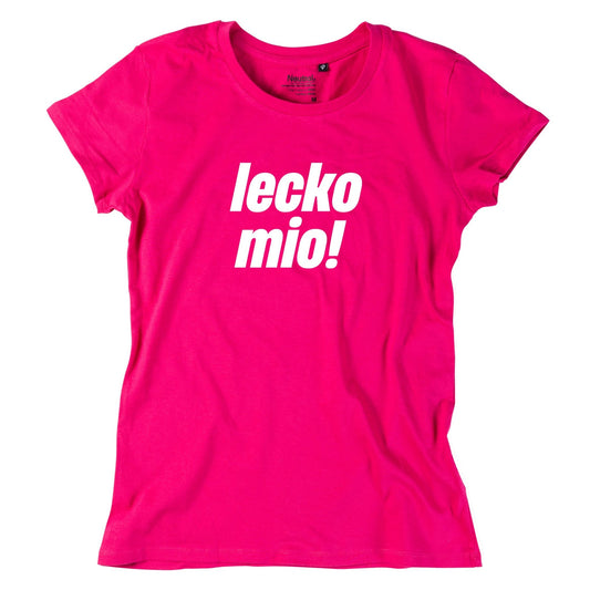 Damen - Shirt "lecko mio!" - meinherzschlag.de