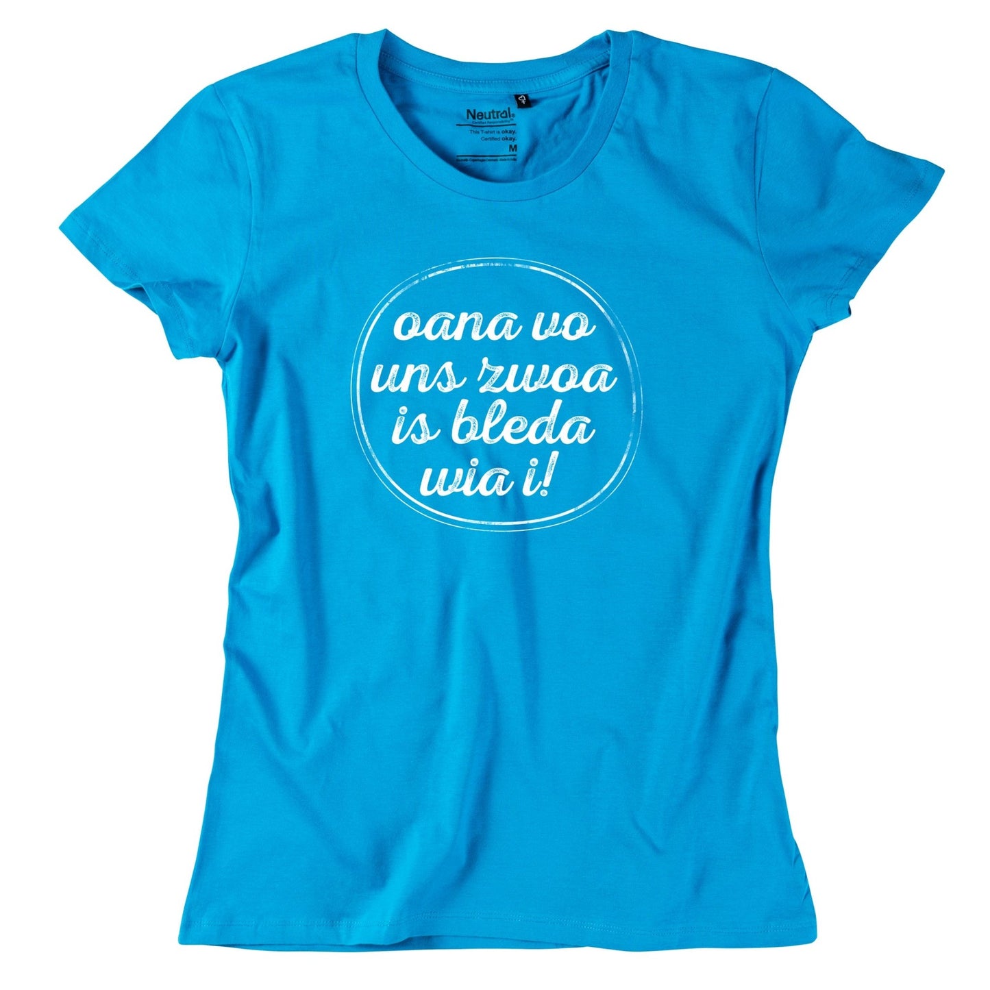 Damen - Shirt "Oana vo uns zwoa" - meinherzschlag.de