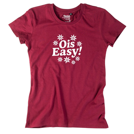 Damen - Shirt "Ois Easy!" - meinherzschlag.de