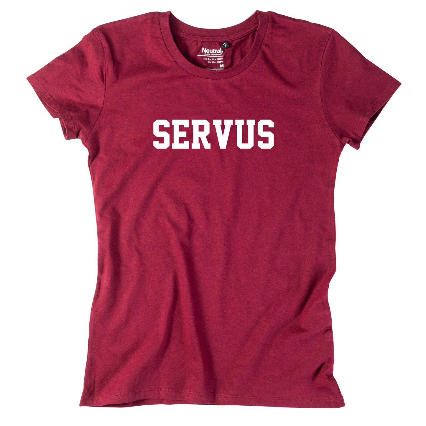 Damen - Shirt "SERVUS" - meinherzschlag.de