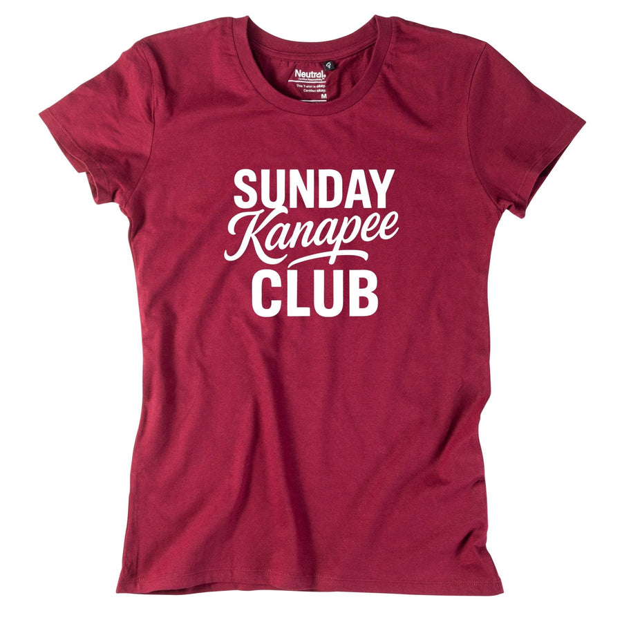 Damen - Shirt "Sunday Kanapee Club" - meinherzschlag.de