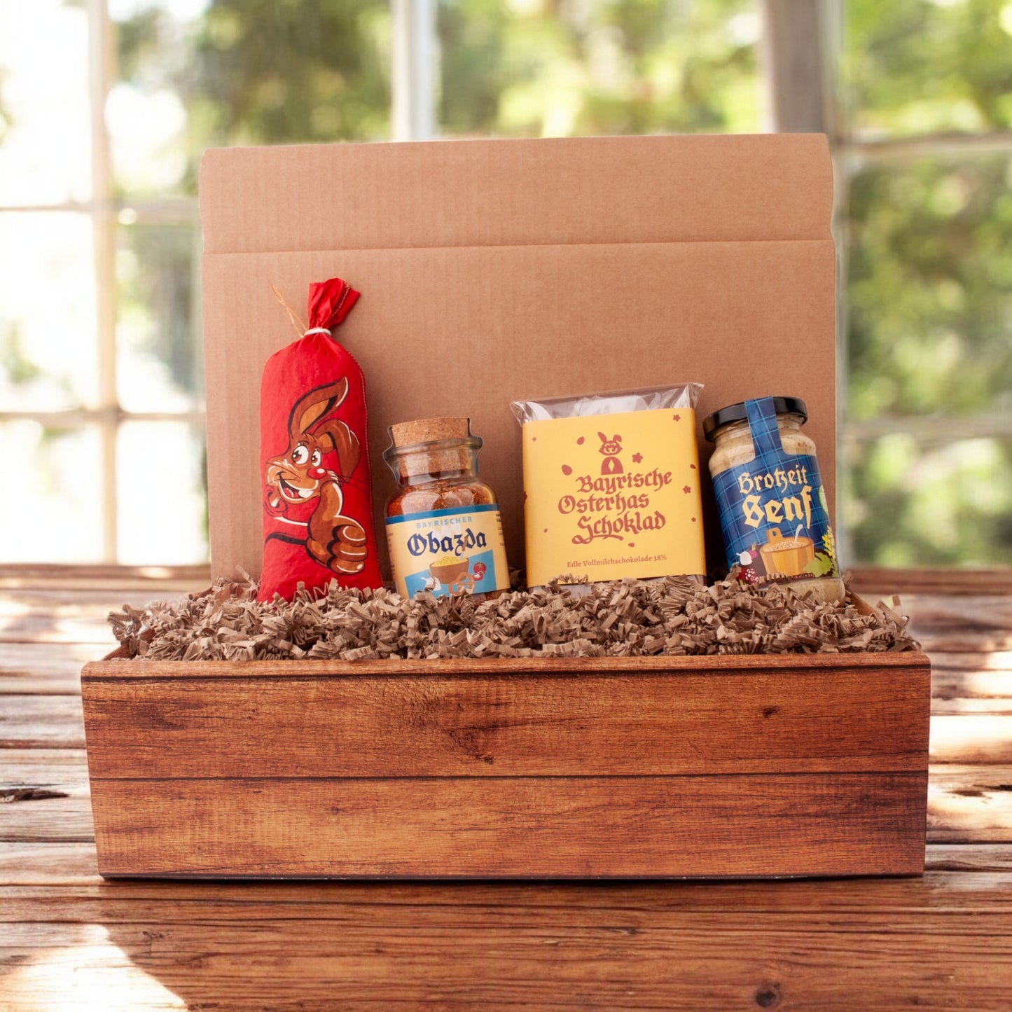 Geschenkbox "Brotzeit zu Ostern" - meinherzschlag.de