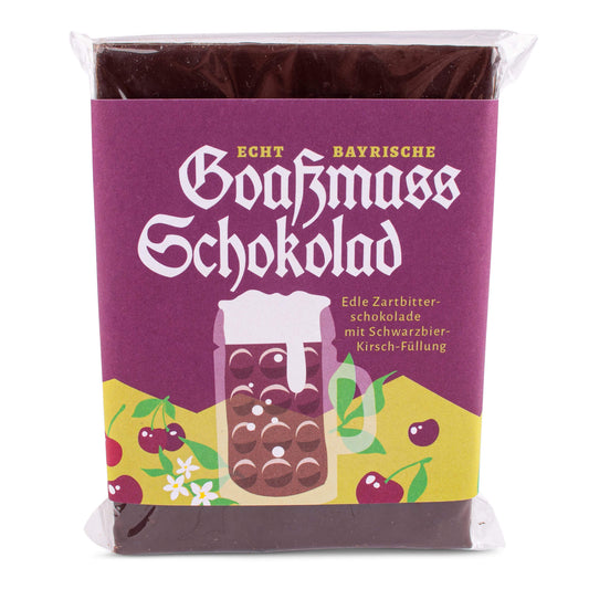 Bayrische Goaßmass Schokolad - meinherzschlag.de