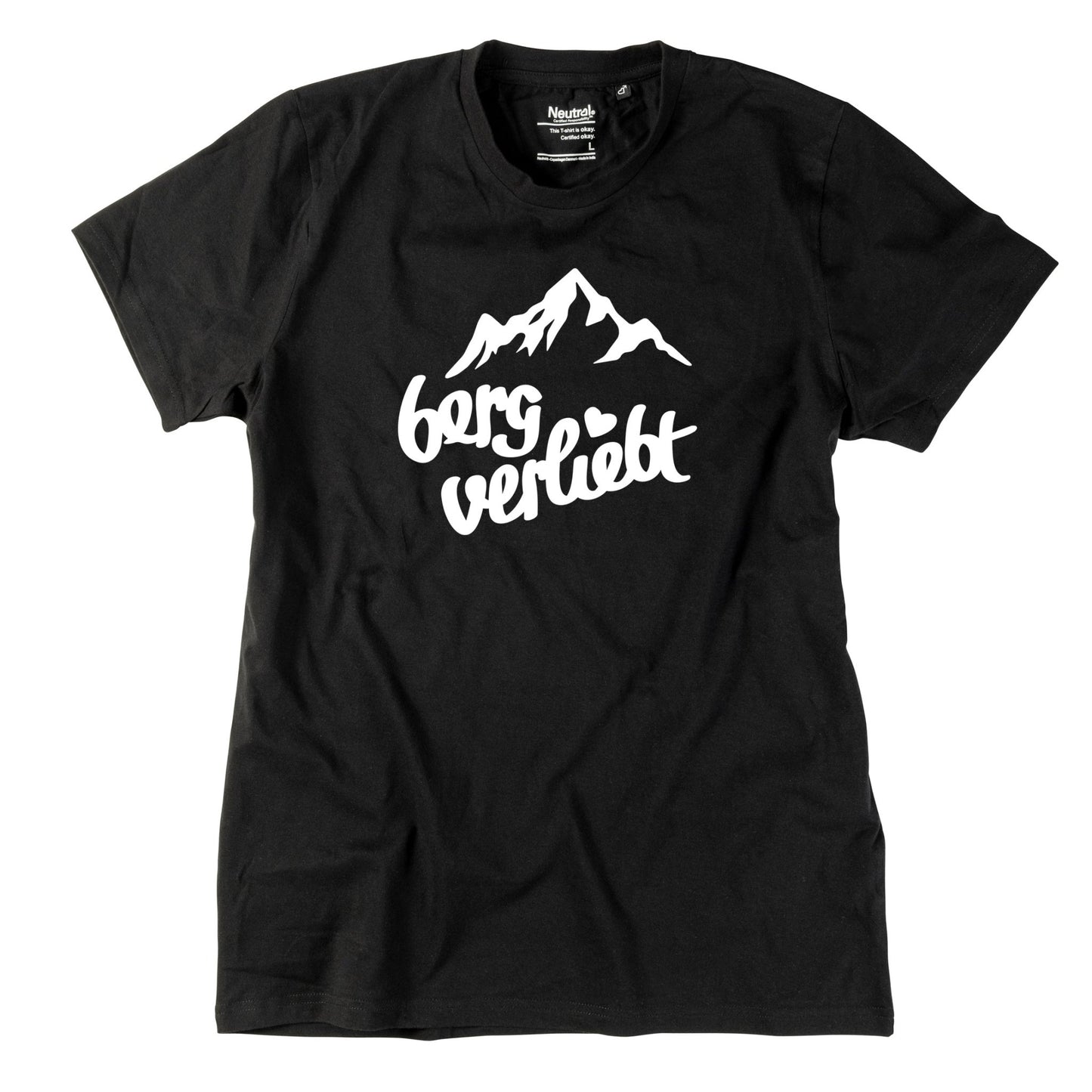 Herren - Shirt "bergverliebt ❤" - meinherzschlag.de