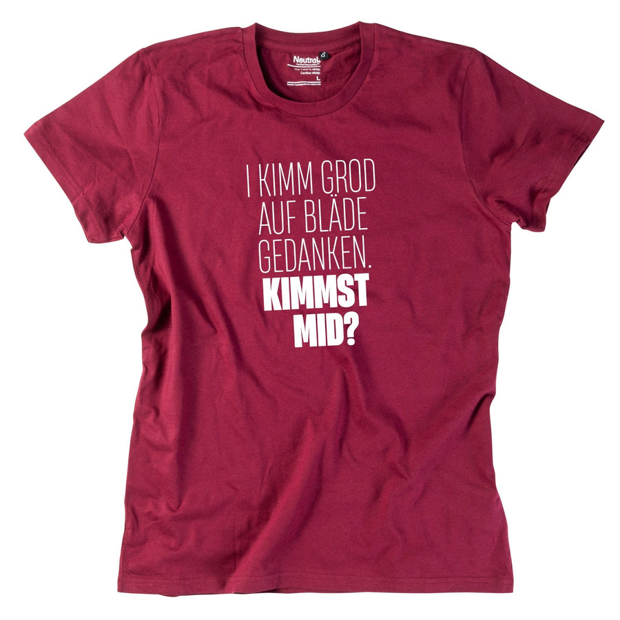 Herren - Shirt "Bläde Gedanken" - meinherzschlag.de
