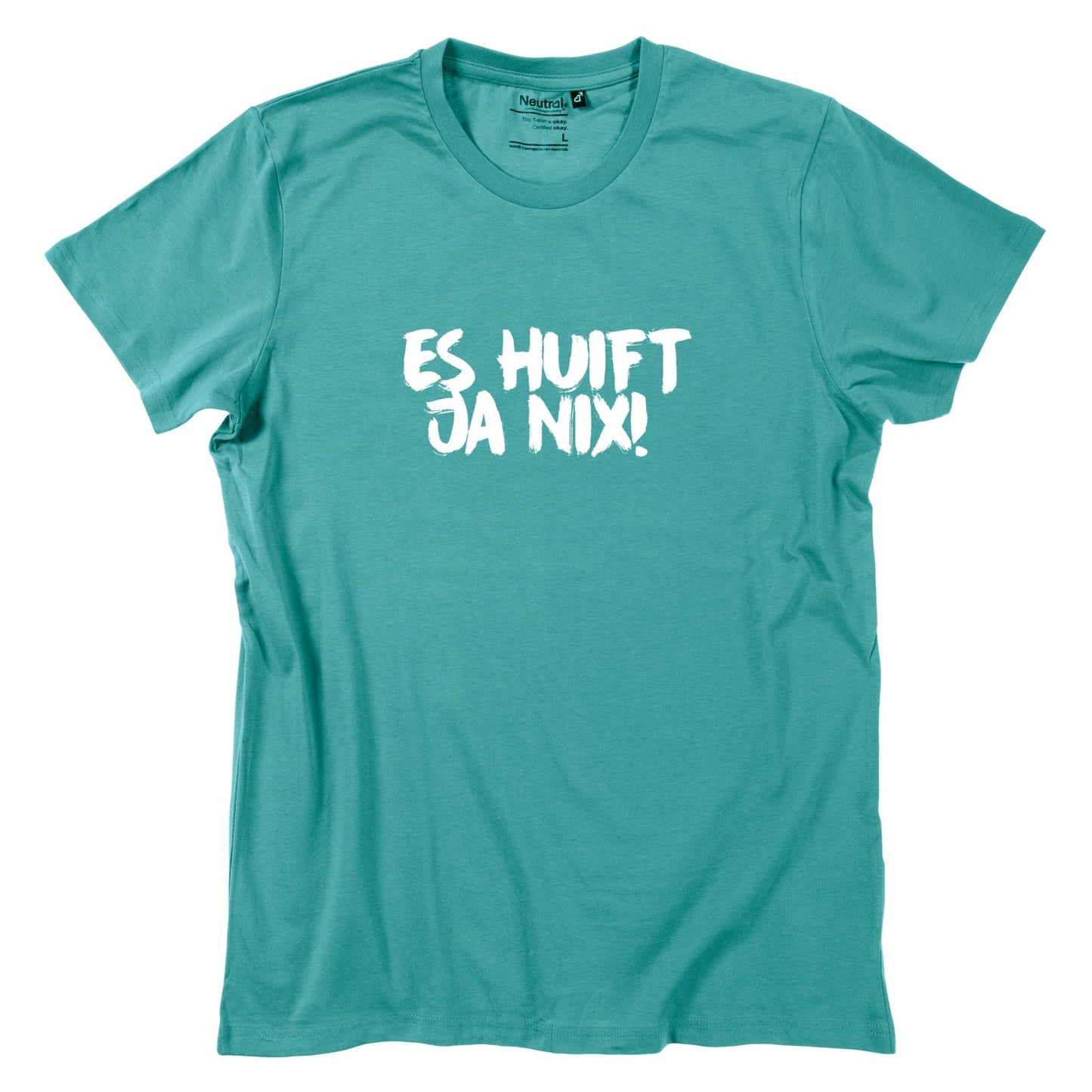 Herren - Shirt "Es huift ja nix!" - meinherzschlag.de