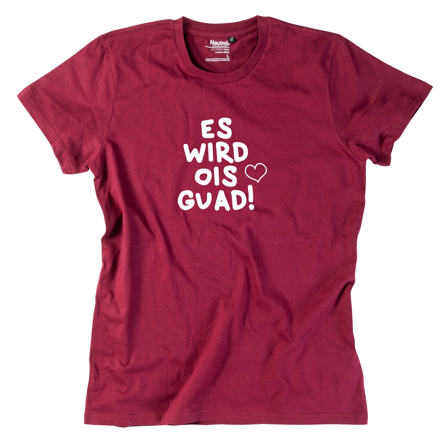 Herren-Shirt "Es wird ois guad"