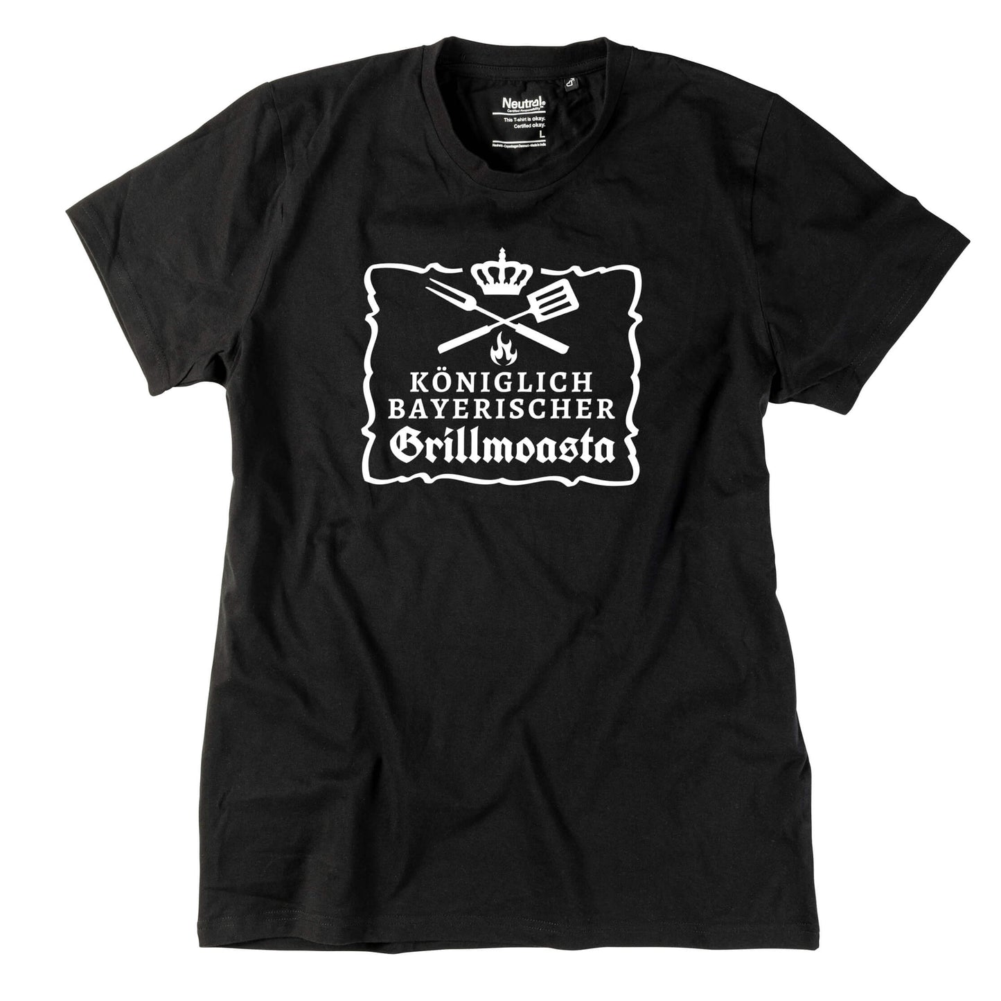 Herren - Shirt "Grillmoasta" - meinherzschlag.de