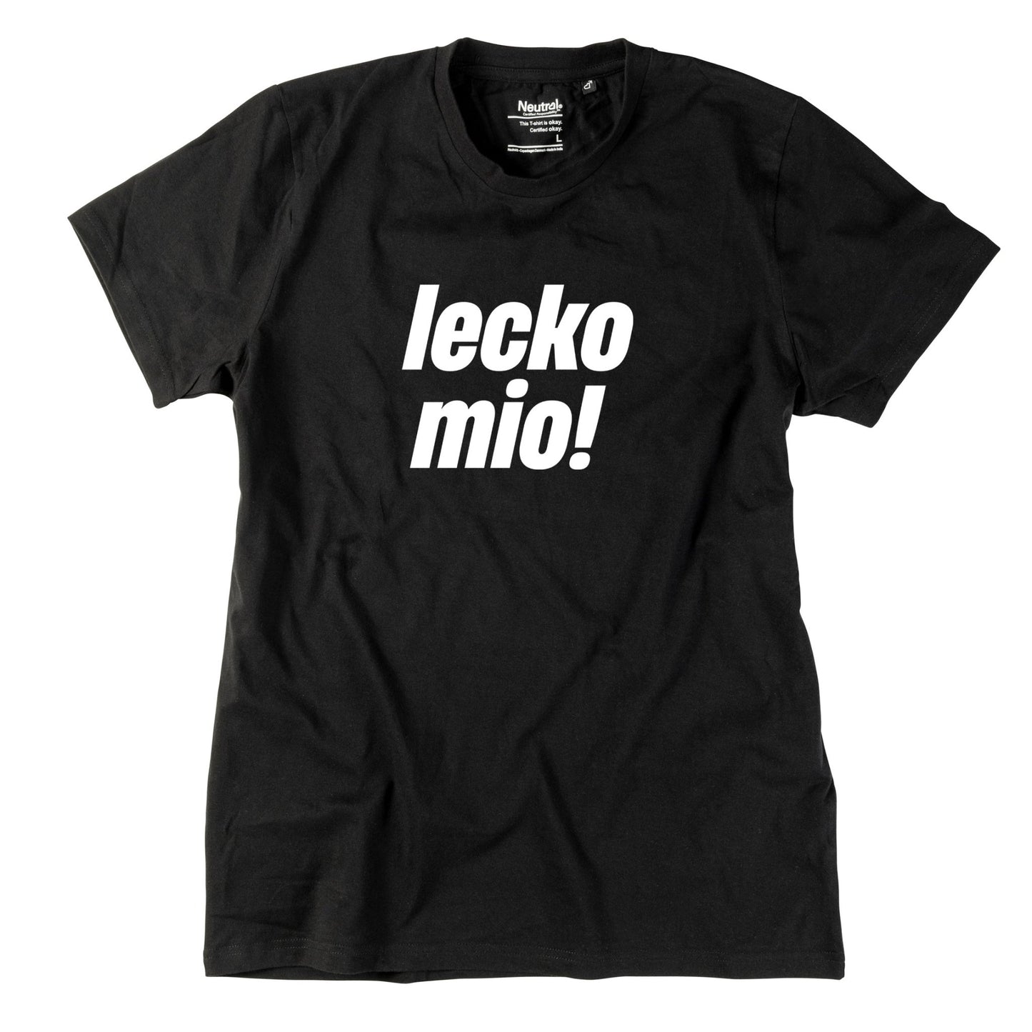 Herren - Shirt "lecko mio!" - meinherzschlag.de