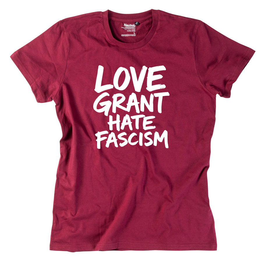 Herren-Shirt "Love Grant. Hate Fascism."