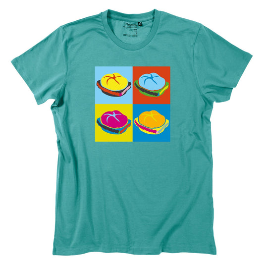 Herren - Shirt "Popart Leberkas" - meinherzschlag.de
