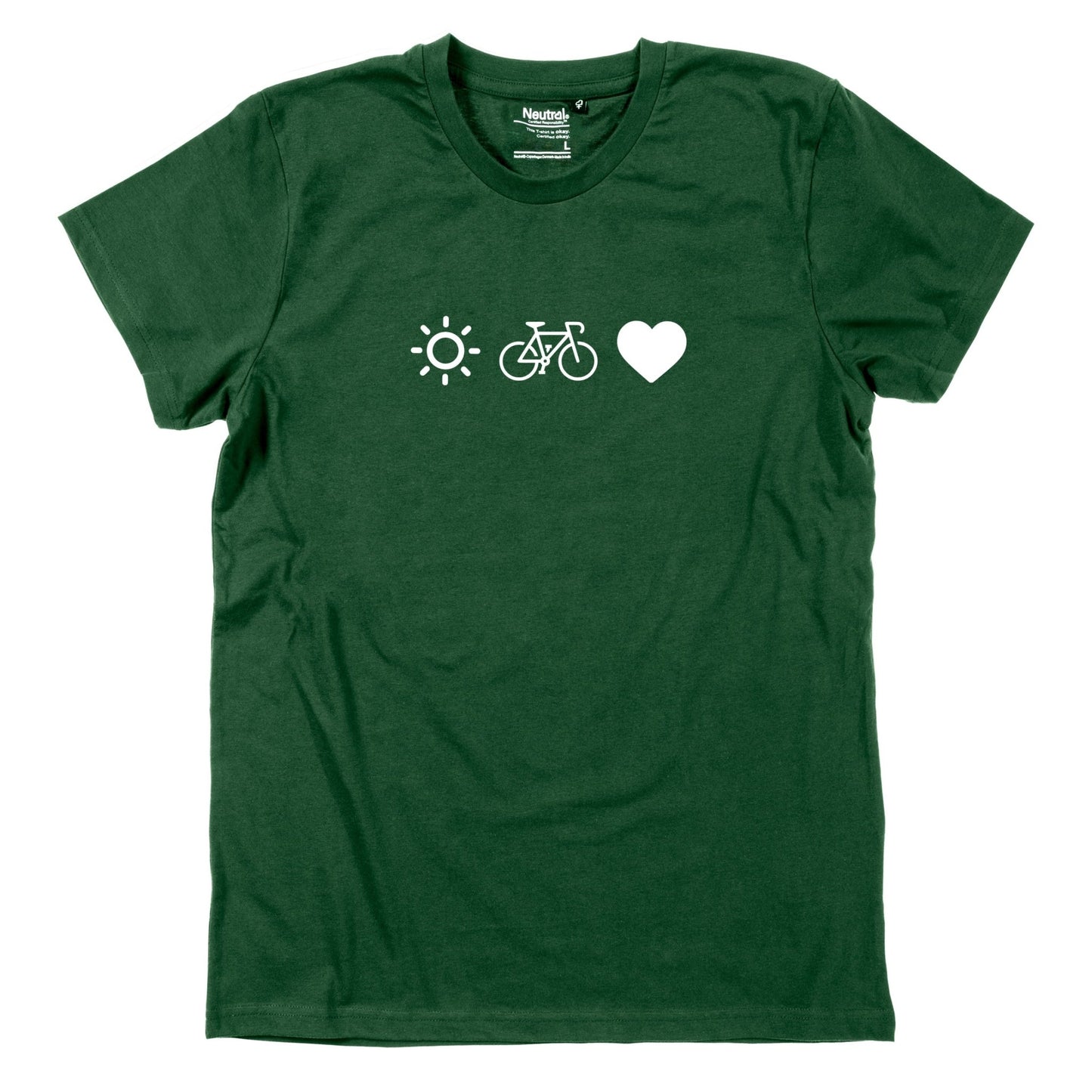 Herren - Shirt "Radl, Sun & Herzl" - meinherzschlag.de