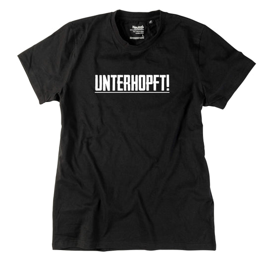 Herren - Shirt "Unterhopft" - meinherzschlag.de