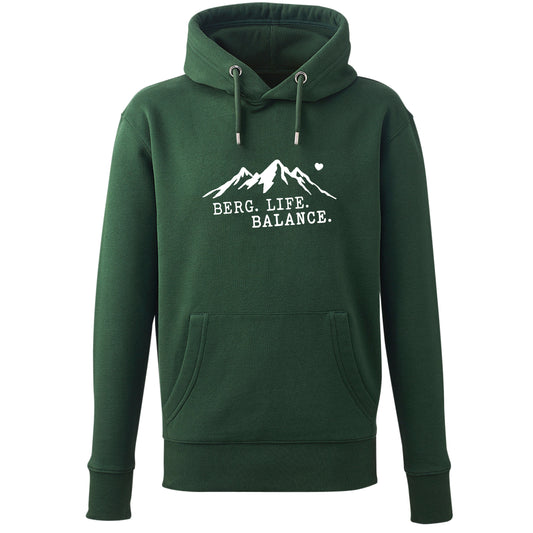 Hoodie "Berg. Life. Balance." - meinherzschlag.de