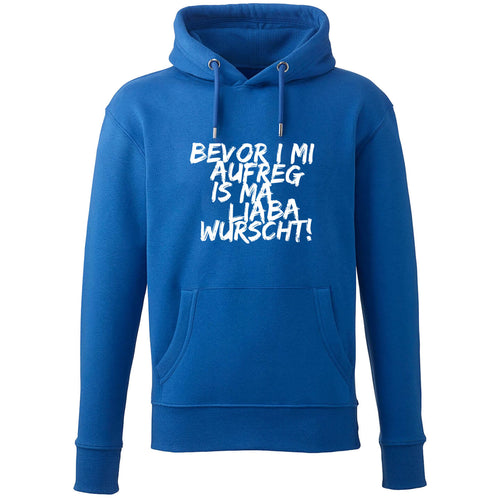 Hoodie "Bevor i mi aufreg ..." - meinherzschlag.de