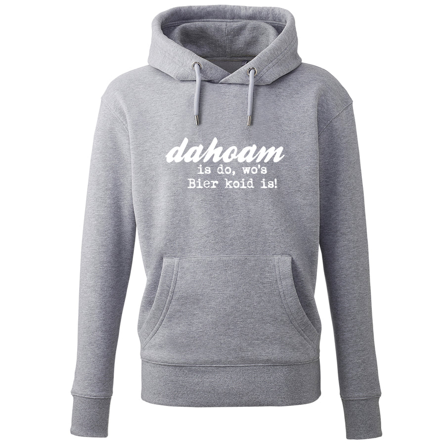 Hoodie "Bier koid" - meinherzschlag.de