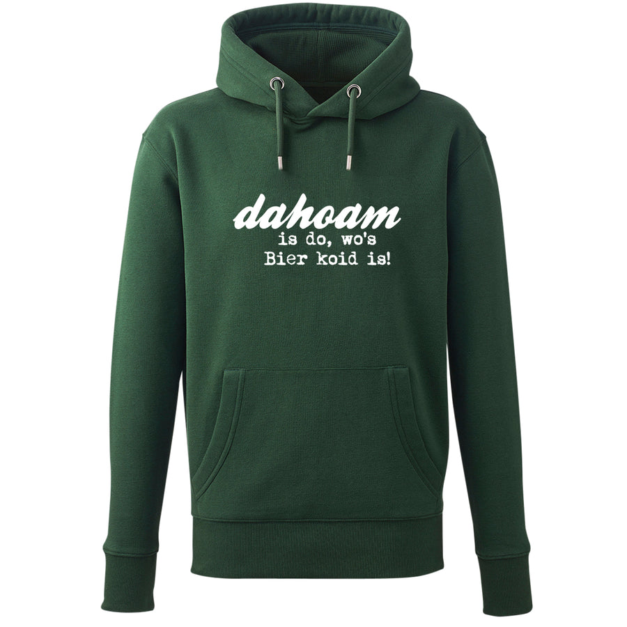 Hoodie "Bier koid" - meinherzschlag.de