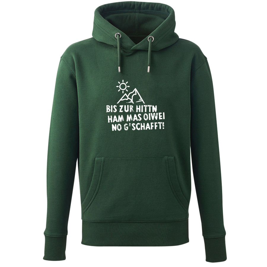 Hoodie "Bis zur Hittn" - meinherzschlag.de