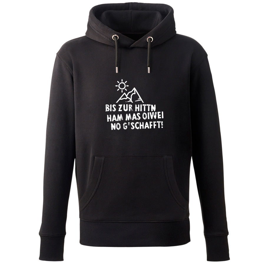 Hoodie "Bis zur Hittn" - meinherzschlag.de