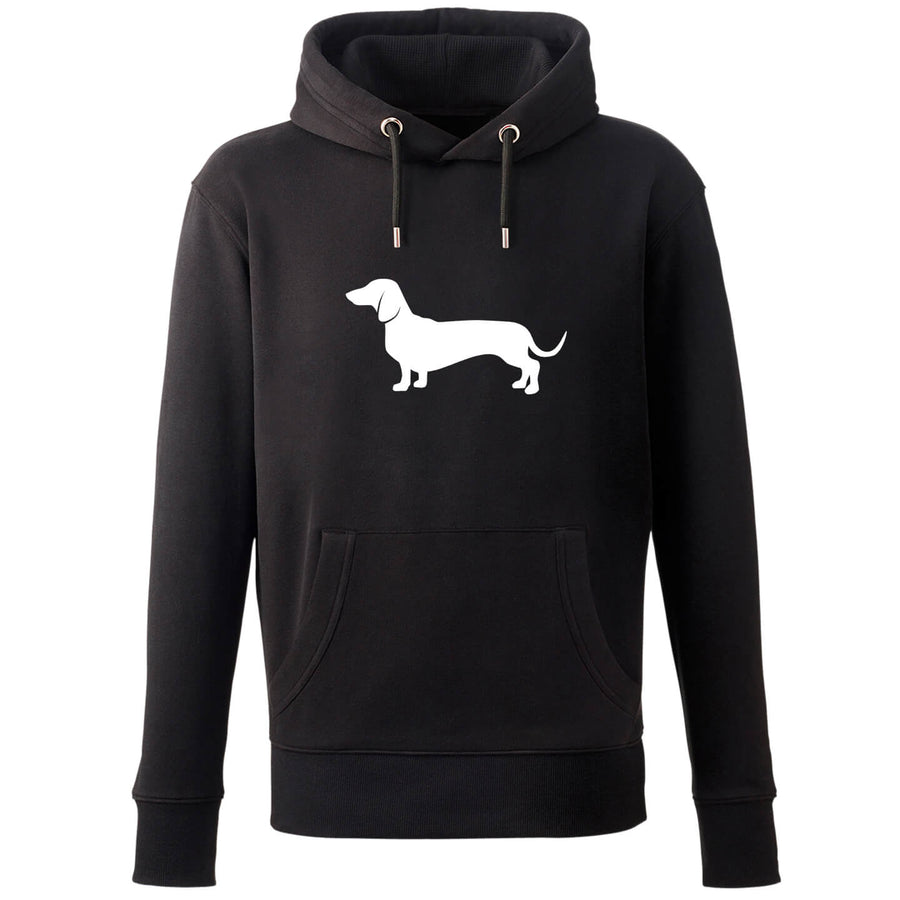 Hoodie "Dackel" - meinherzschlag.de