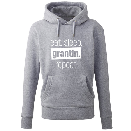 Hoodie "Eat. Sleep. Grantln. Repeat." - meinherzschlag.de