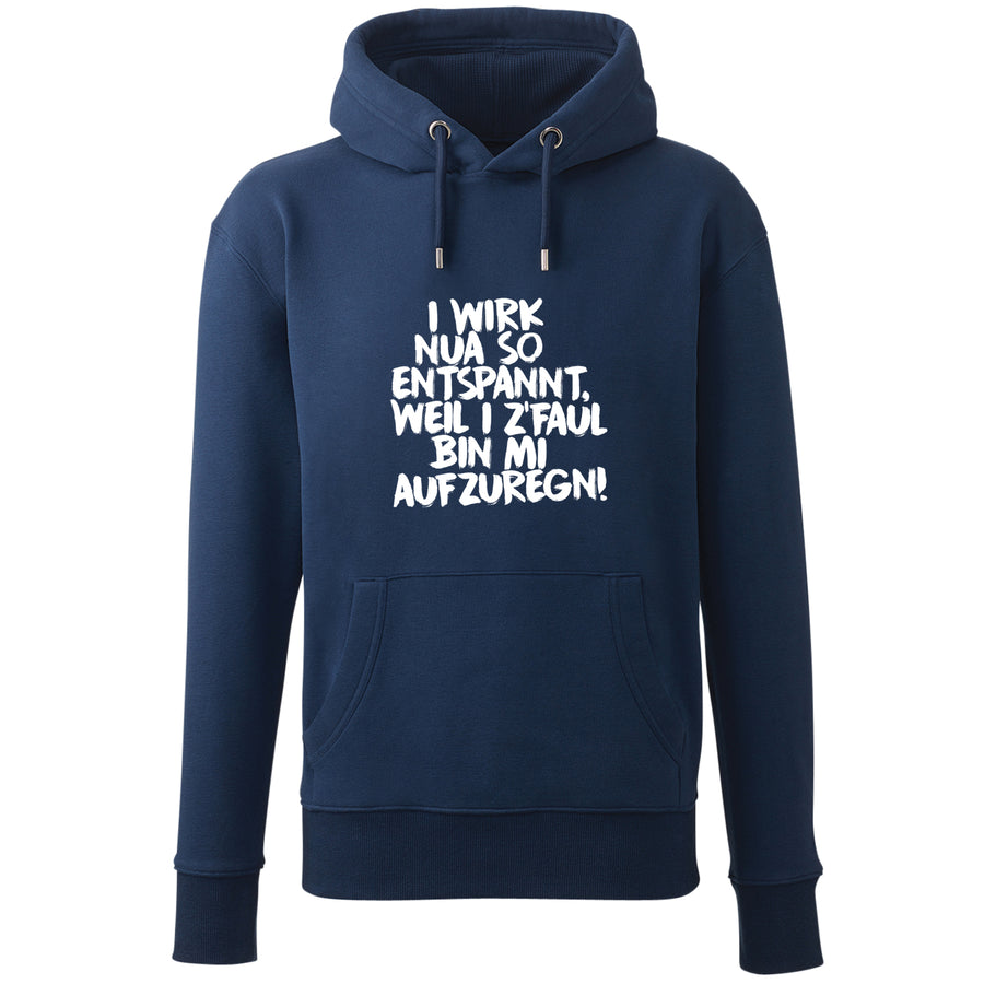 Hoodie "Entspannt" - meinherzschlag.de